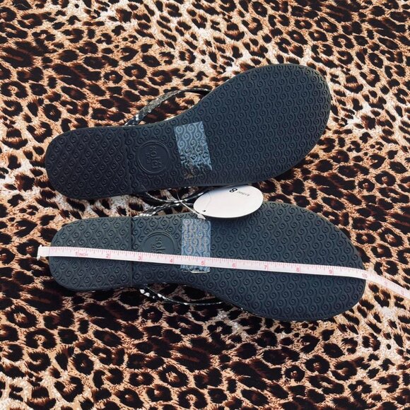 brand new ~ snake print flip flops - Picture 5 of 7